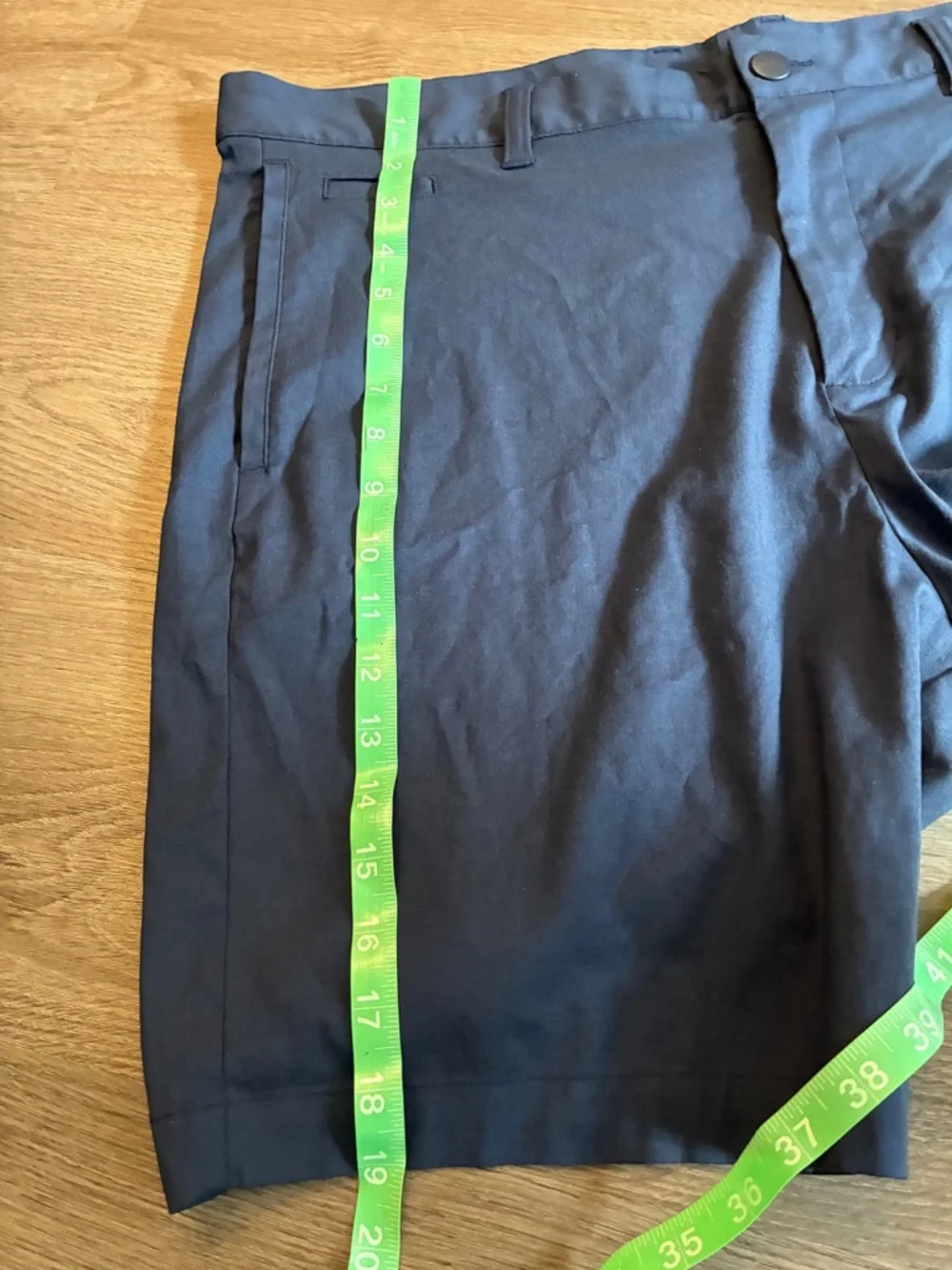 Adidas Men’s Navy golf shorts Size 38. EUC Cotton blend. Athletic Casual Comfort